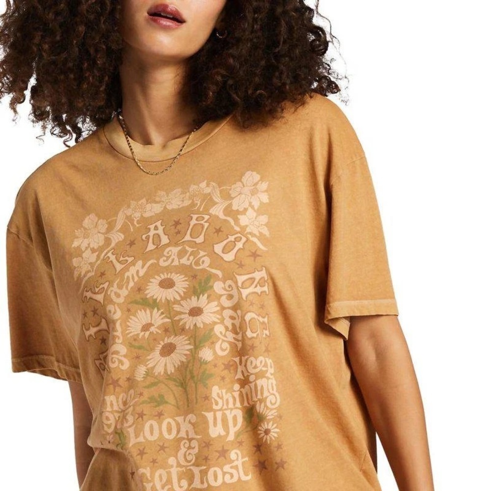 Billabong Women’s Dream All day Floral Graphic Tee